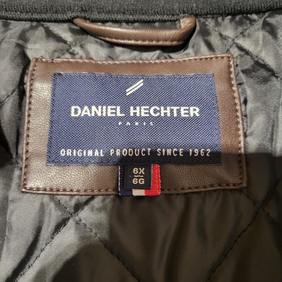 BRAND NEW Daniel Hechter Men's Moto Jacket *PLUS SIZE* - Picture 3 of 3